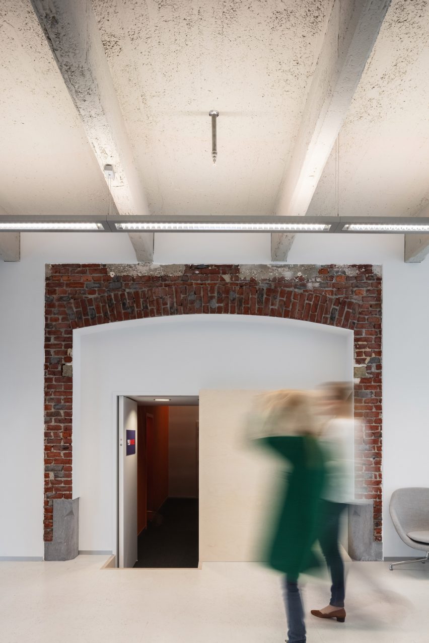 Interiors of BBDO offices in Brussels, designed by Zampone Architects