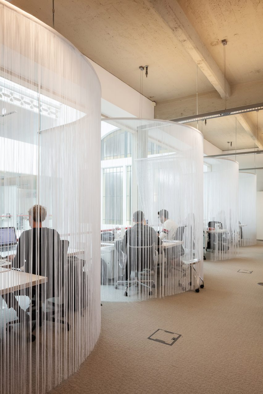 Interiors of BBDO offices in Brussels, designed by Zampone Architects