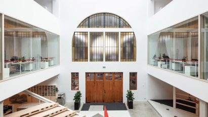Interiors of BBDO office in Brussels, designed by Zampone Architects