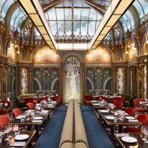 Interiors of Beefbar restaurant in Paris, designed by Humbert & Poyet