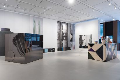 Claudia Wieser's Shift installation for Bloomberg SPACE