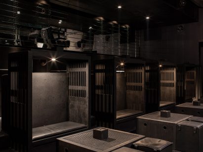 B018 bunker nightclub by Bernard Khoury has been refurbished