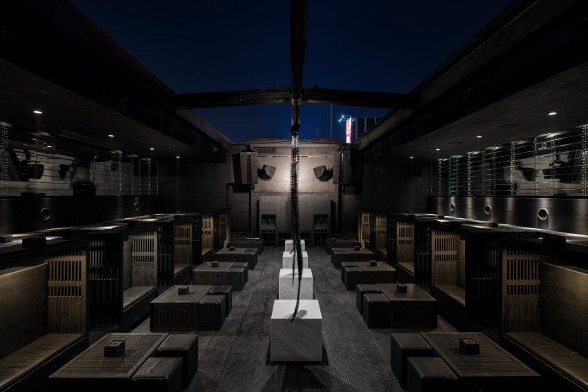 B018 bunker nightclub by Bernard Khoury has been refurbished