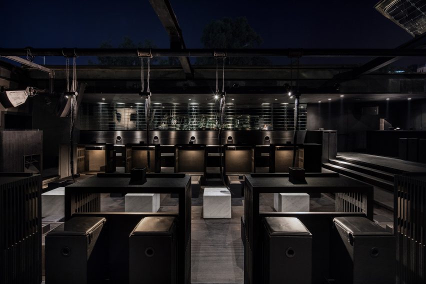 B018 bunker nightclub by Bernard Khoury has been refurbished
