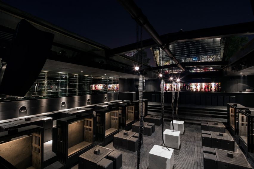 B018 bunker nightclub by Bernard Khoury has been refurbished