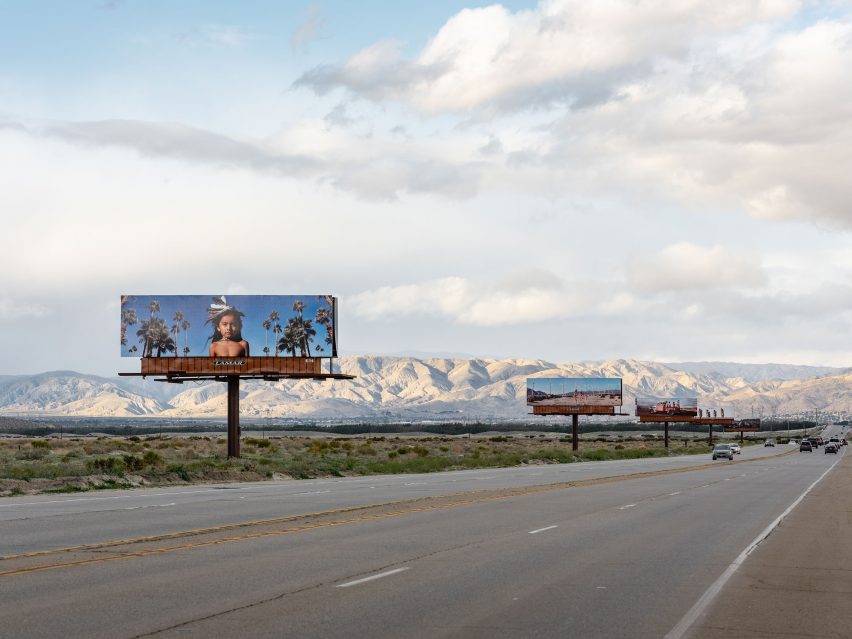 Cara Romero's installation for Desert X 2019