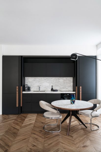 Interiors of Casa Lagrange, designed by Fabio Fantolino