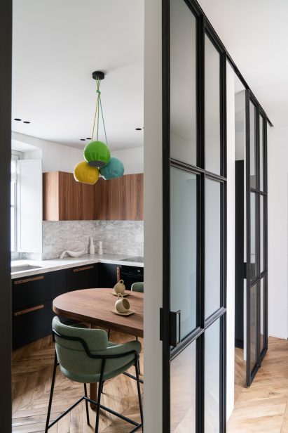 Interiors of Casa Lagrange, designed by Fabio Fantolino