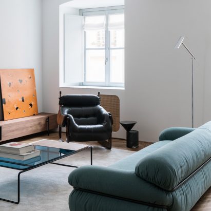 Interiors of Casa Lagrange, designed by Fabio Fantolino
