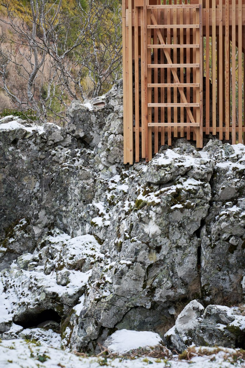 Corsica deer observatories by Orma Architettura