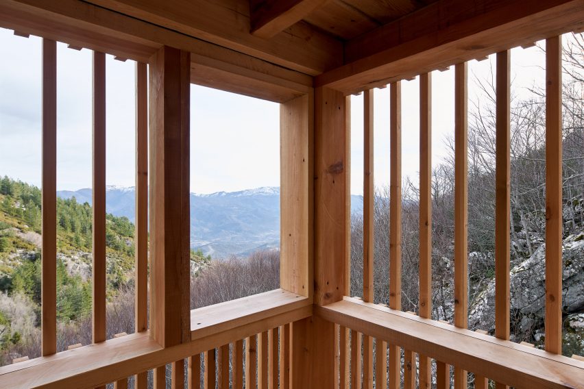 Corsica deer observatories by Orma Architettura