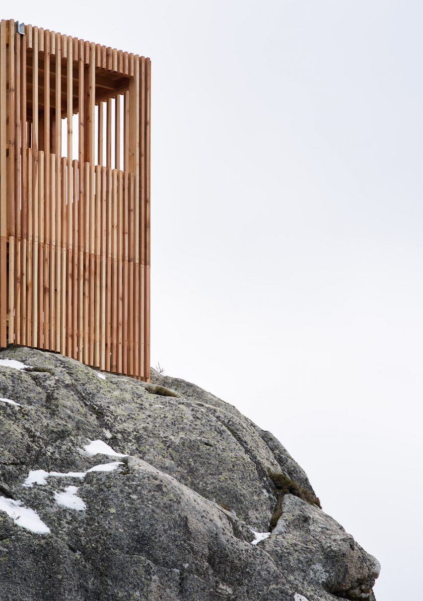Corsica deer observatories by Orma Architettura