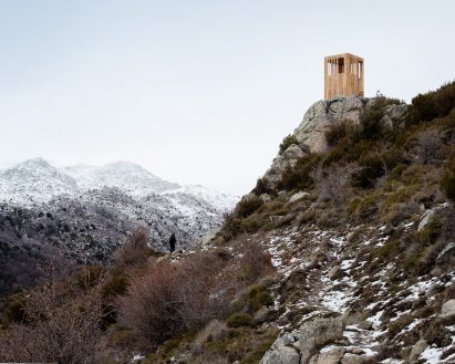 Corsican Deer Observatories by Orma Architettura