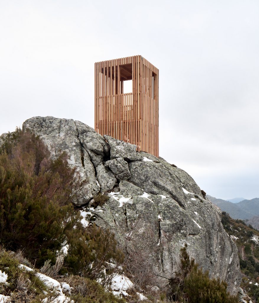 Corsica deer observatories by Orma Architettura