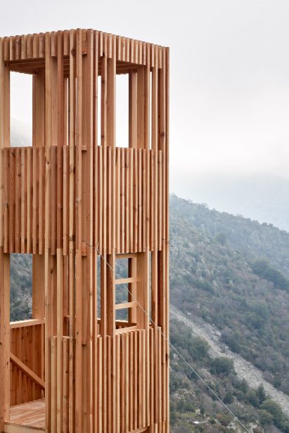 Corsican Deer Observatories by Orma Architettura