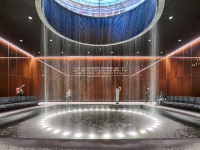 David Adjaye, who has curated the Making Memory Exhibition at the Design Museum, says architecture can counteract fiction in history