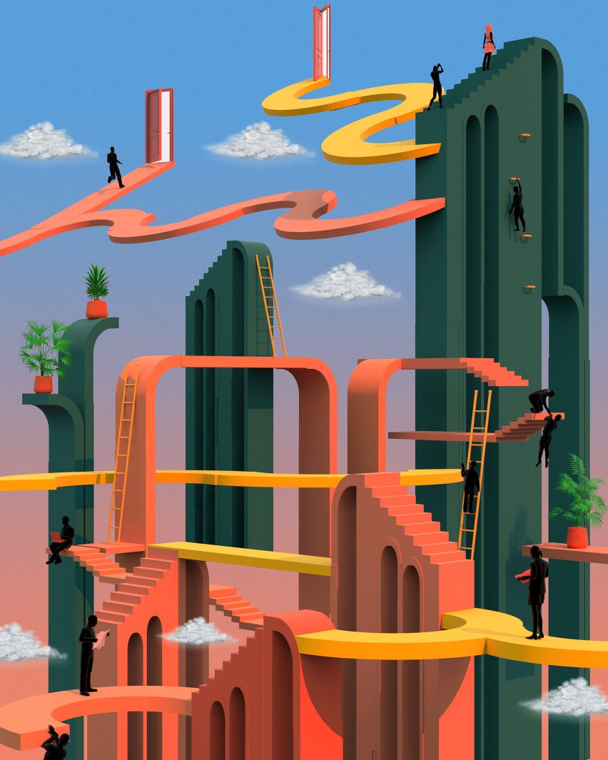 Tishk Barzanji illustrations