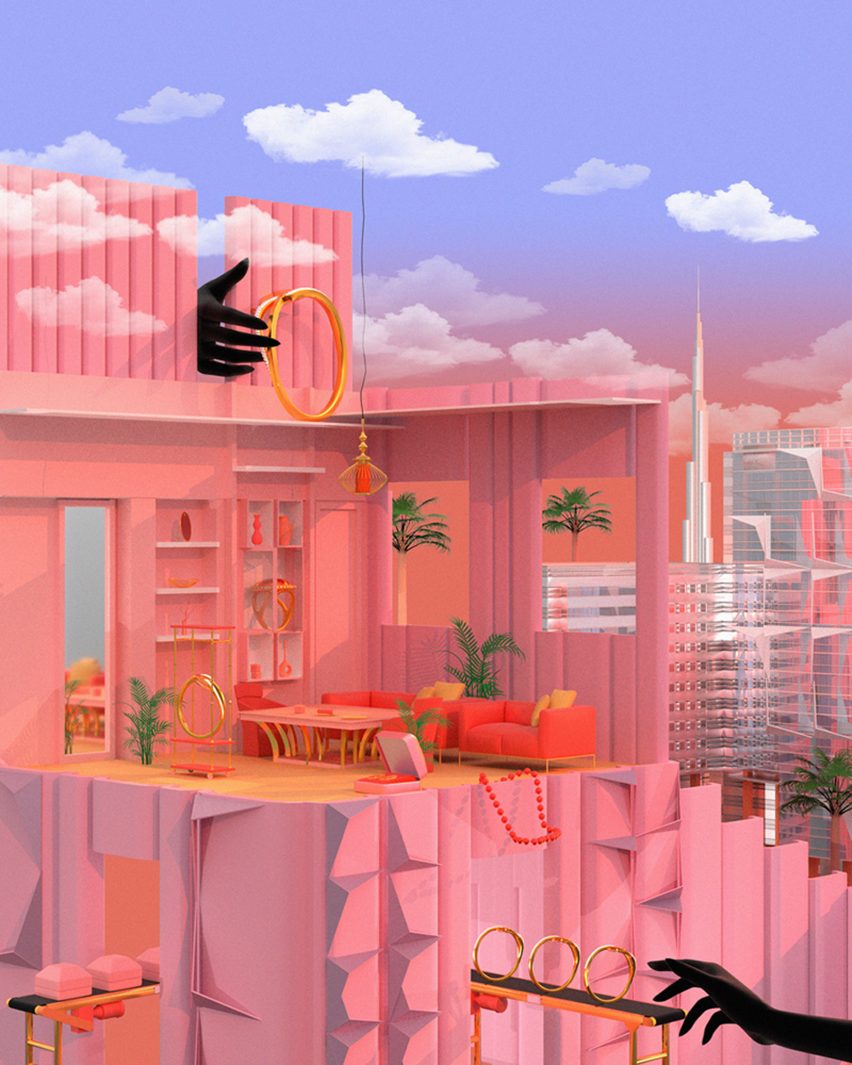 Tishk Barzanji illustrations