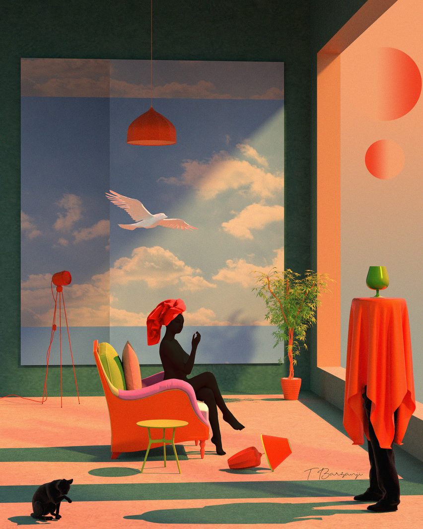 Tishk Barzanji illustrations