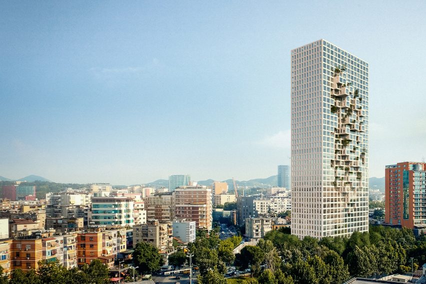 Downtown One skyscraper designed by MVRDV