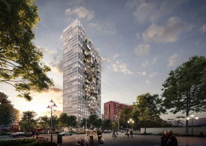 Downtown One skyscraper designed by MVRDV