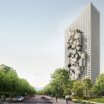 Downtown One skyscraper designed by MVRDV