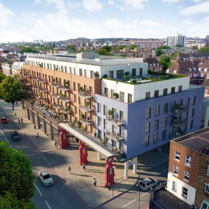 Lyons Place in London by Farrells for Almacantar designed for drone deliveries operated by Skyports