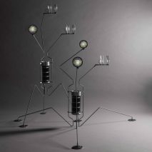 Teresa van Dongen’s Electric Life installation uses living bacteria to generate electricity