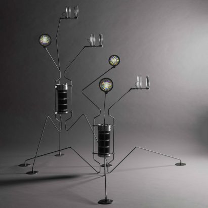 Teresa van Dongen’s Electric Life installation uses living bacteria to generate electricity
