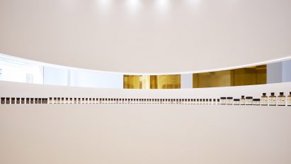 Interiors of En skincare store, designed by Archiee