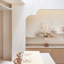 Interiors of Esora restaurant, designed by Takenouchi Webb