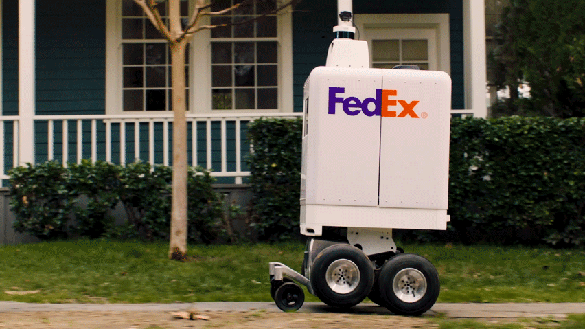 FedEx delivery robot SameDay Bot