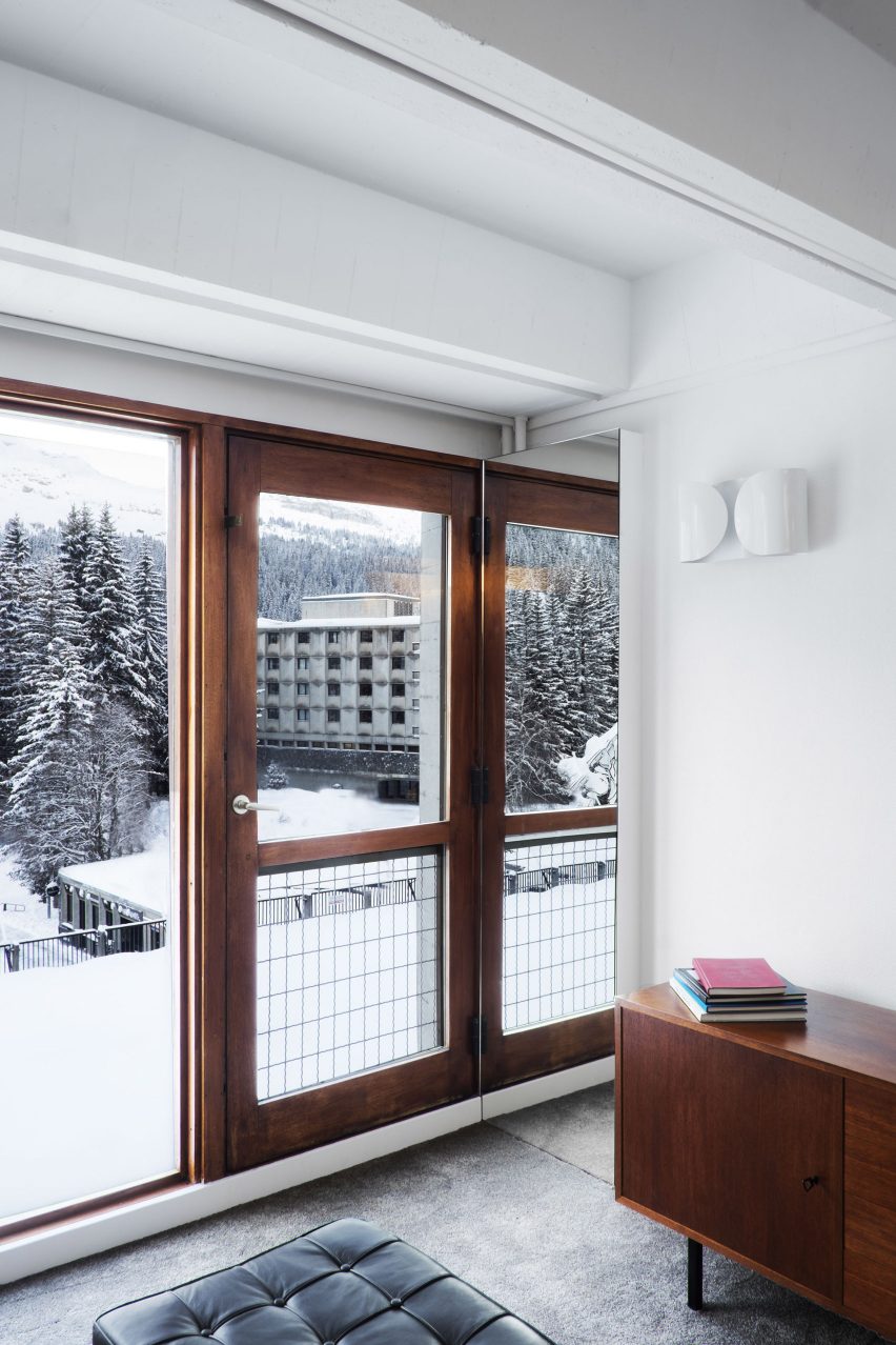 Interiors of Flaine holiday apartment, revamped by Volta