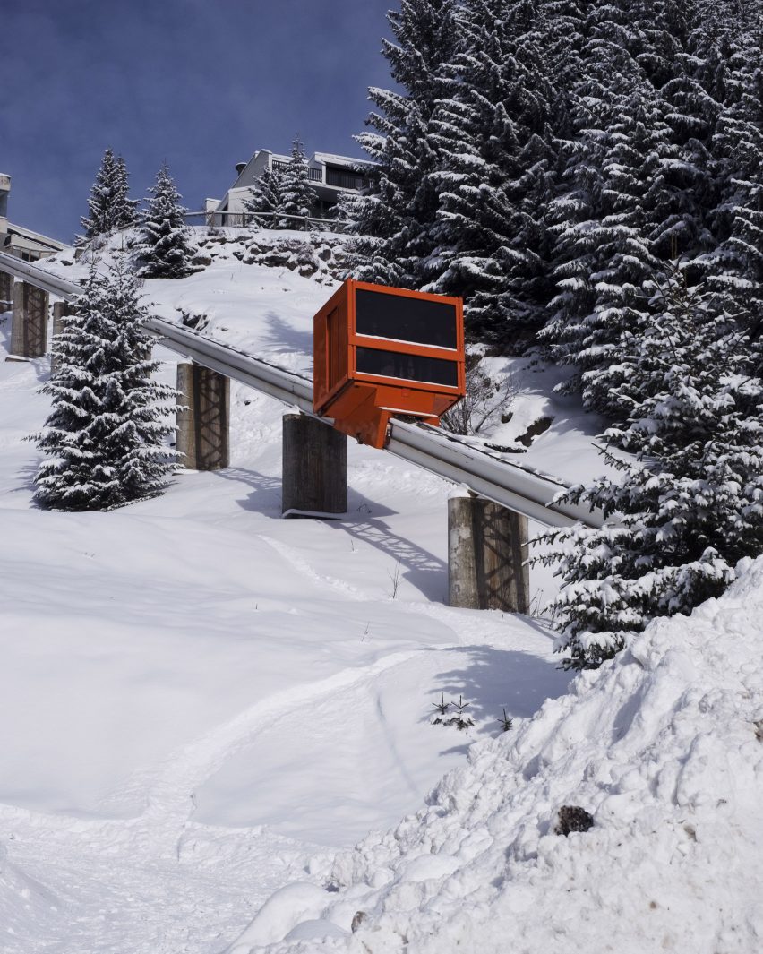 Interiors of Flaine holiday apartment, revamped by Volta