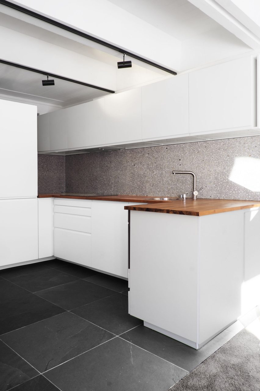 Interiors of Flaine holiday apartment, revamped by Volta
