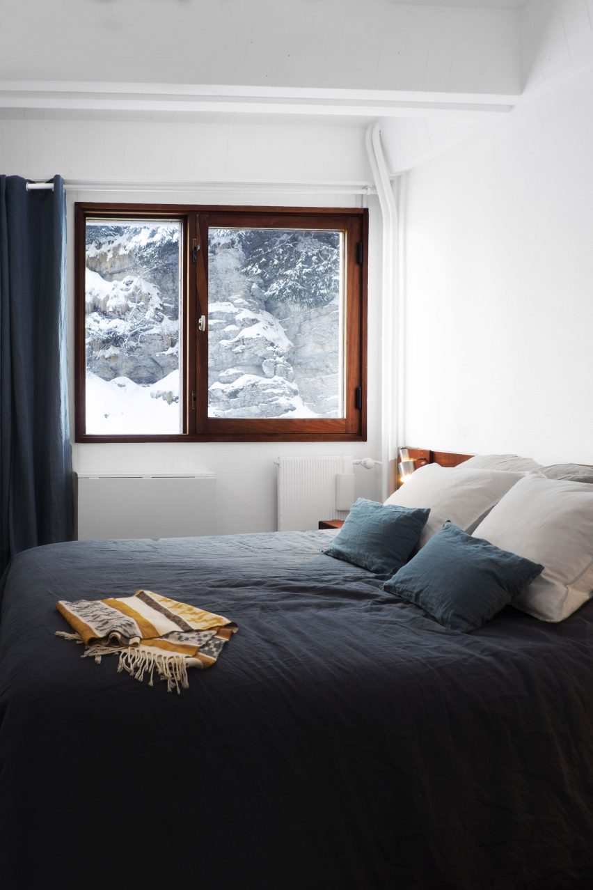 Interiors of Flaine holiday apartment, revamped by Volta
