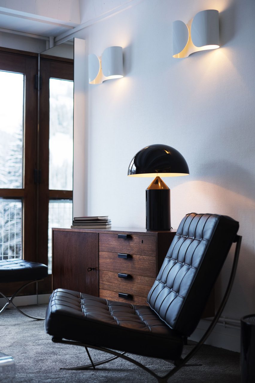 Interiors of Flaine holiday apartment, revamped by Volta