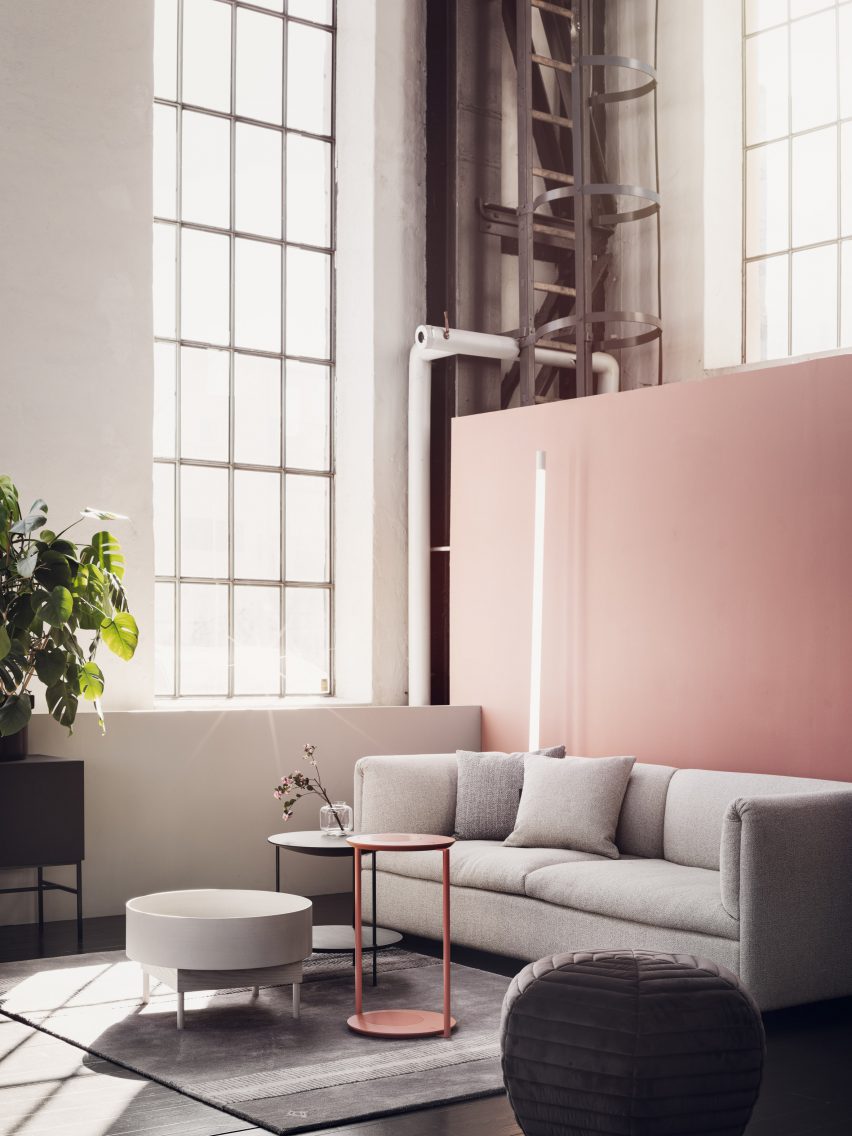 Interiors of Fogia showroom in Stockholm, design by Code Concept
