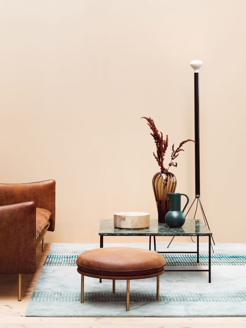 Interiors of Fogia showroom in Stockholm, design by Code Concept
