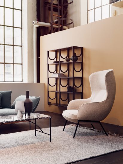 Interiors of Fogia showroom in Stockholm, design by Code Concept