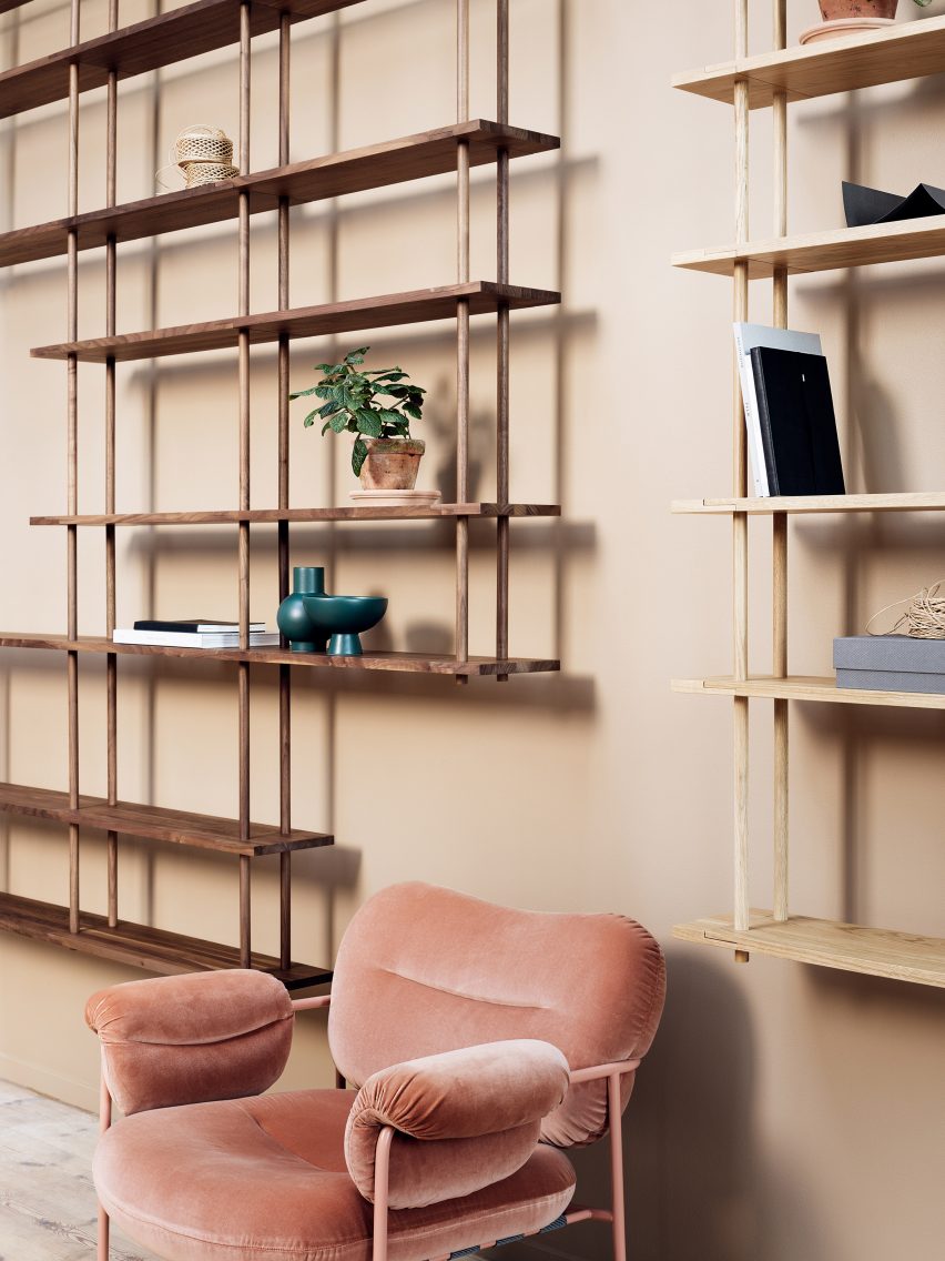 Interiors of Fogia showroom in Stockholm, design by Code Concept