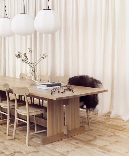 Interiors of Fogia showroom in Stockholm, design by Code Concept