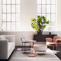 Interiors of Fogia showroom in Stockholm, design by Code Concept