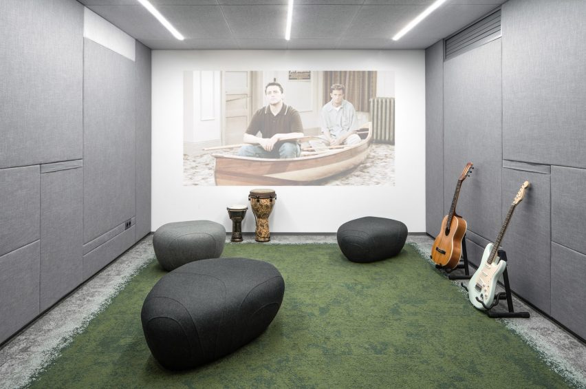 Interiors of Grammarly's Kiev offices, designed by Balbek Bureau