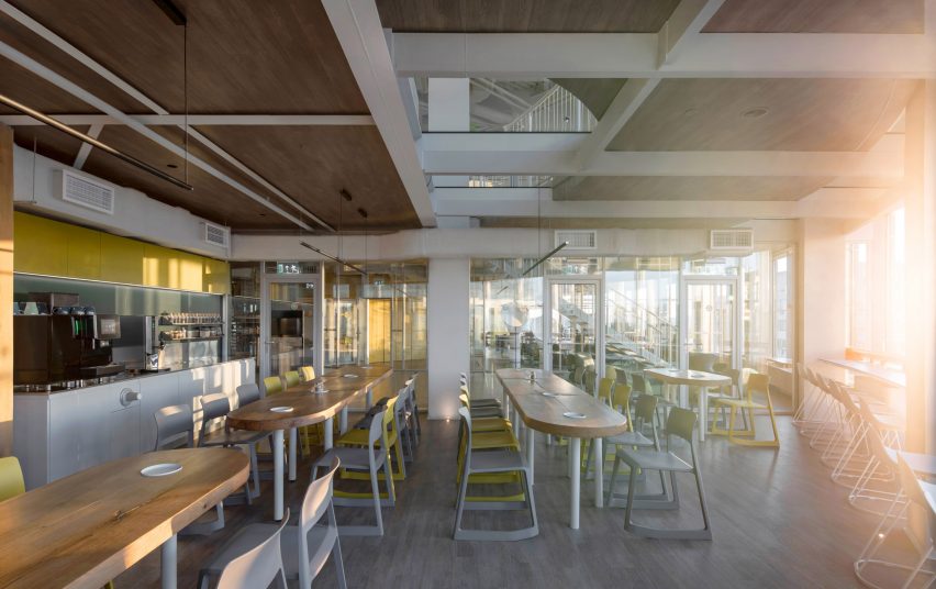 Interiors of Grammarly's Kiev offices, designed by Balbek Bureau