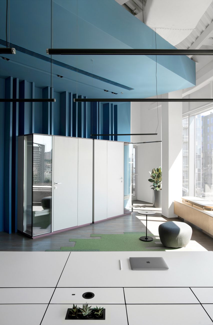 Interiors of Grammarly's Kiev offices, designed by Balbek Bureau