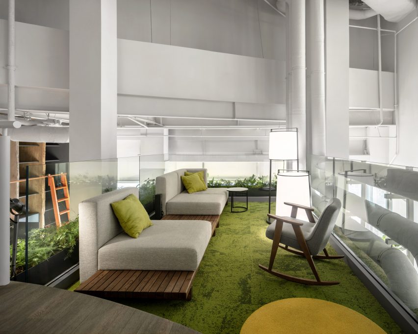 Interiors of Grammarly's Kiev offices, designed by Balbek Bureau