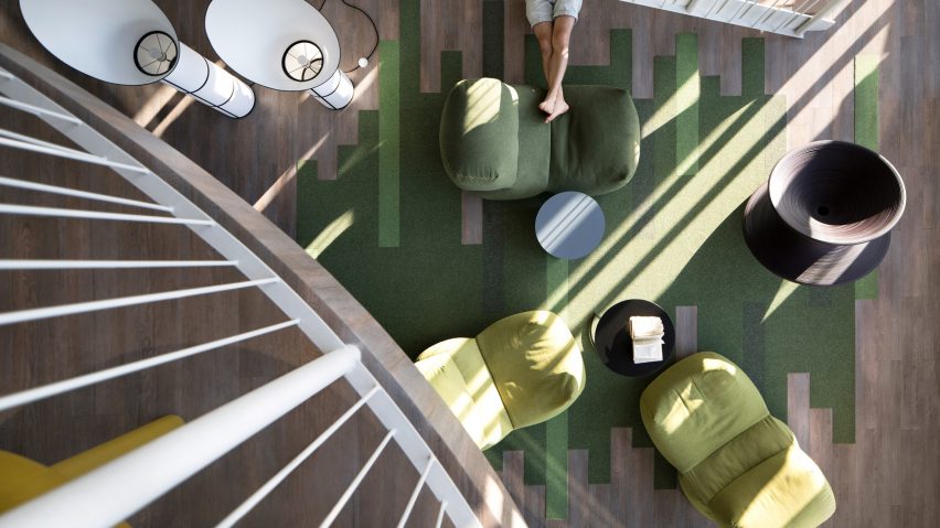 Interiors of Grammarly's Kiev offices, designed by Balbek Bureau