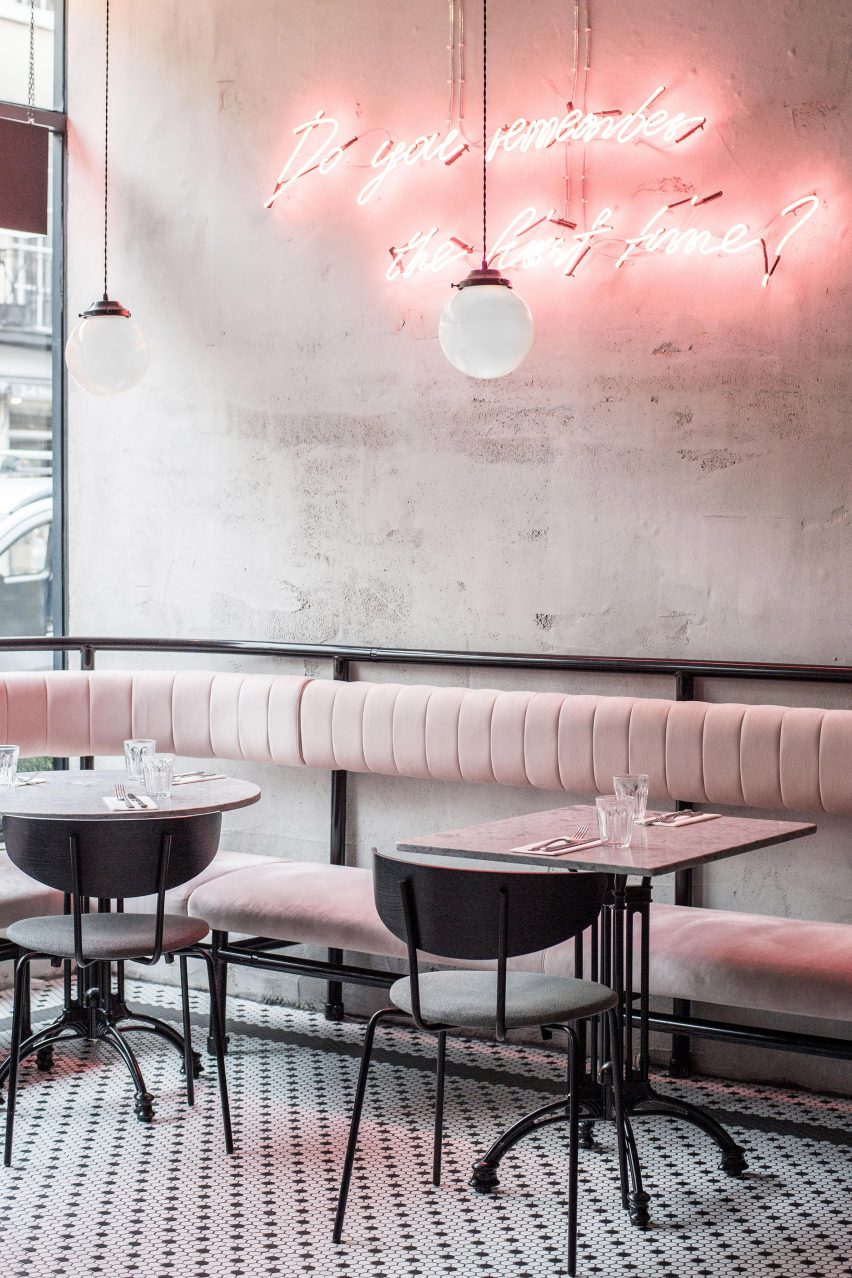 Interiors of Grind, Greenwich, designed by Biasol