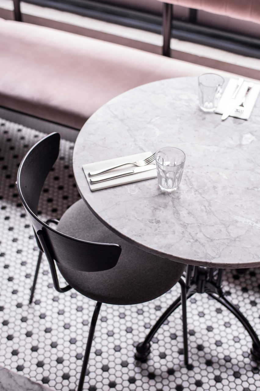 Interiors of Grind, Greenwich, designed by Biasol